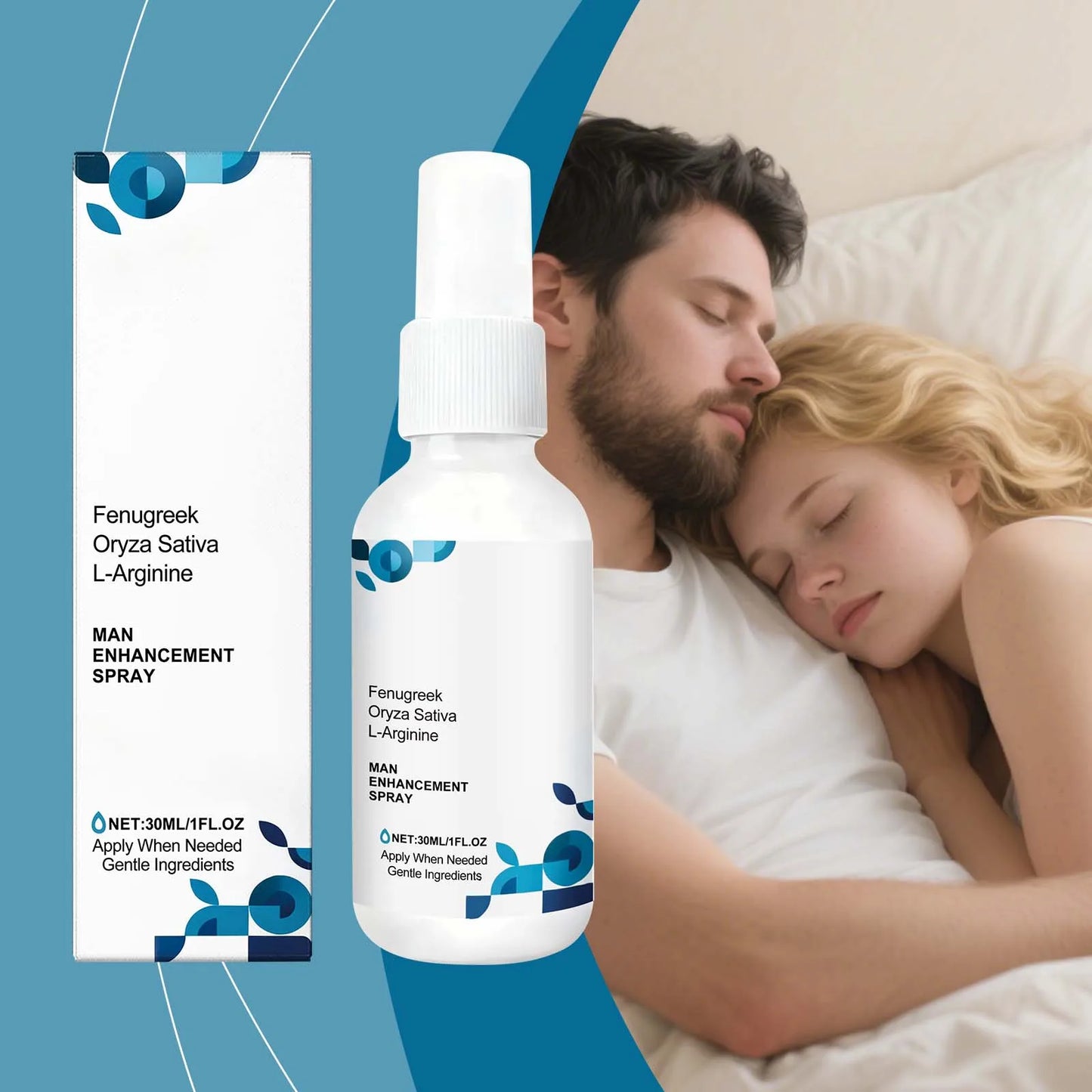 Men's Body Care Spray: Gentle Ingredients Nourish & Protect Skin, Delivers Daily Vitality for Comfortable Skin