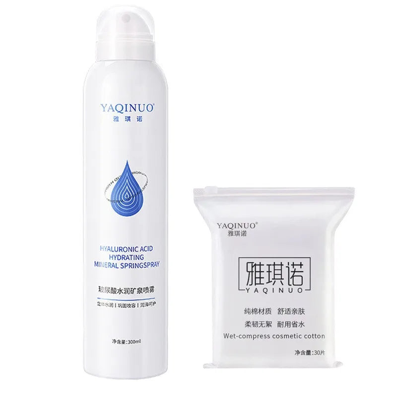 300ml Hyaluronic Acid Hydrating Mineral Spring Hydrating Spray Deep Moisturizing Emollient Refreshing Oil Control Gentle Repair