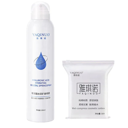300ml Hyaluronic Acid Hydrating Mineral Spring Hydrating Spray Deep Moisturizing Emollient Refreshing Oil Control Gentle Repair