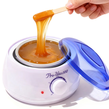 LULAA Electric Wax Warmer and Heater for Soft Paraffin for  Hair Removal with Adjustable Temperature for Salon Quality for Home