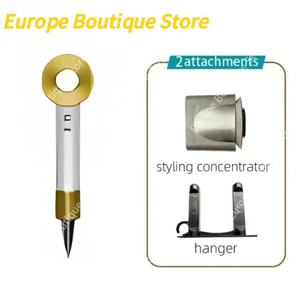 New Super Hair Dryer 220V Leafless Hair Dryer Personal Hair Care Styling Negative Ion Tool Schedule Negative Ion Electric Dryer