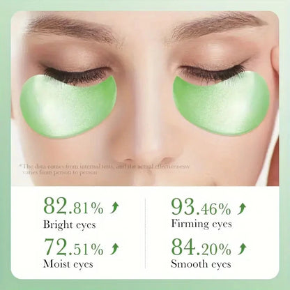 60pcs Aloe Vera Collagen Eye Mask Anti Dark Circles Removal Eyes Bags Moisturizing Anti-aging Wrinkle Eye Patches Eyes Skin Care