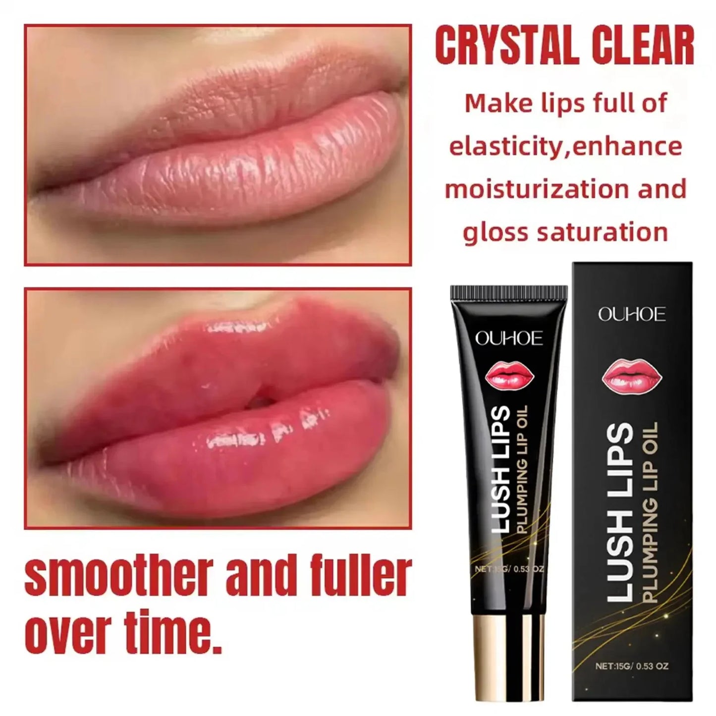 Lasting Volumising Lip Plumper Serum Instant Lips Elasticity Plumping Gloss Oils Reduce Fine Lines Moisturizing Sexy Lip Care