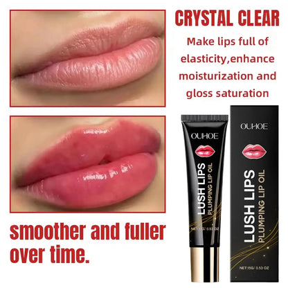 Lasting Volumising Lip Plumper Serum Instant Lips Elasticity Plumping Gloss Oils Reduce Fine Lines Moisturizing Sexy Lip Care