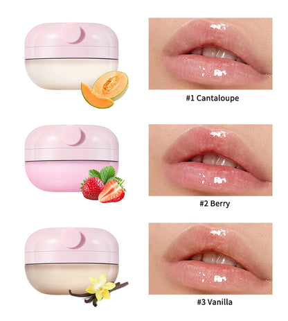 Deep Moisturizing Lip Balm Set Smoothes Lip Wrinkles Nourishing Lip Care Balms Long-lasting Moisturizing Plump Lips Perfect Gift