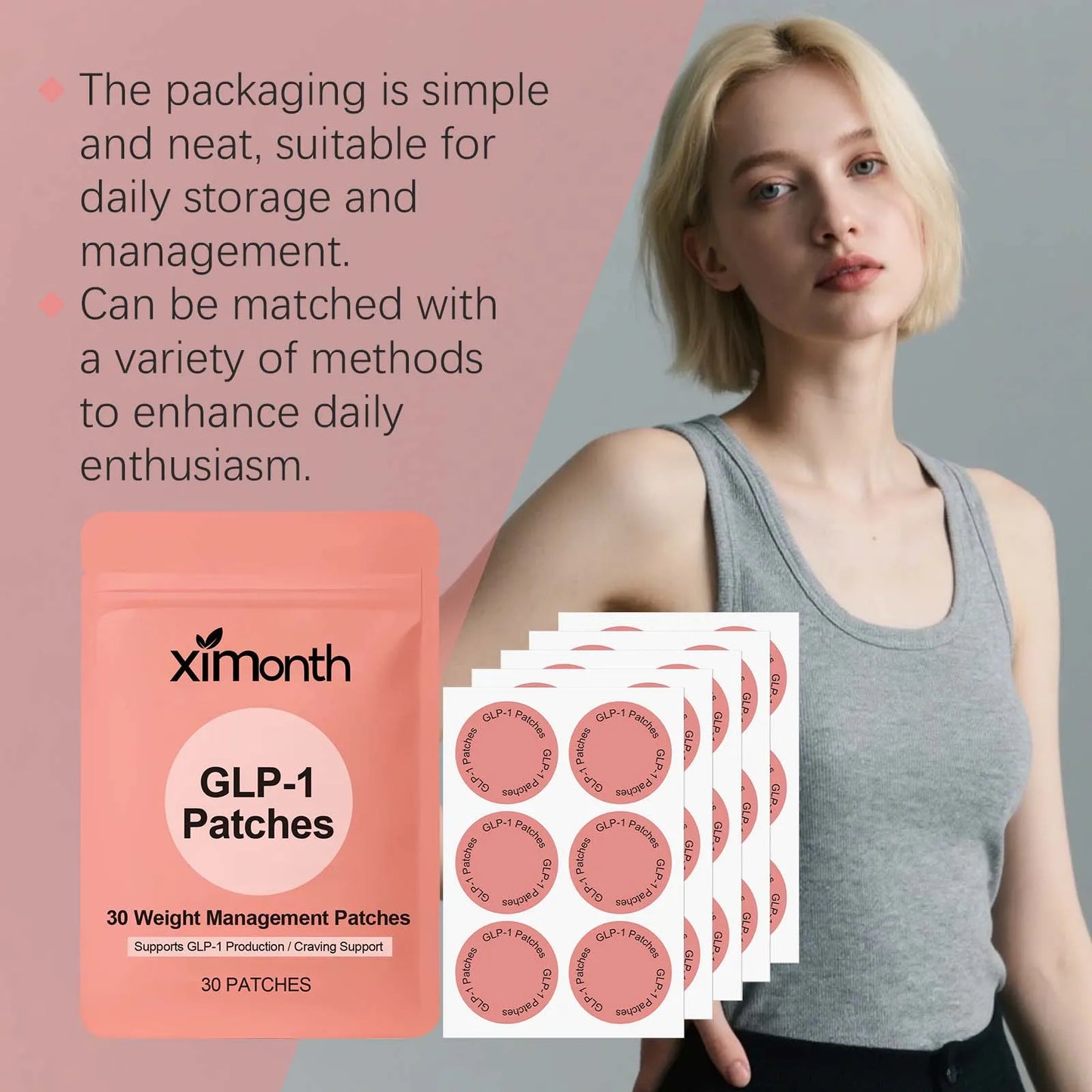 Gentle Nourishing Body Patch - Daily Wellness Support, Lightweight Wear, Enhances a Balanced & Graceful Silhouette