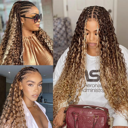 Human Braiding Hair 100g Deep Wave Human Hair Bulk for Braiding No Weft Curly Human Hair Extensions for Boho Braids