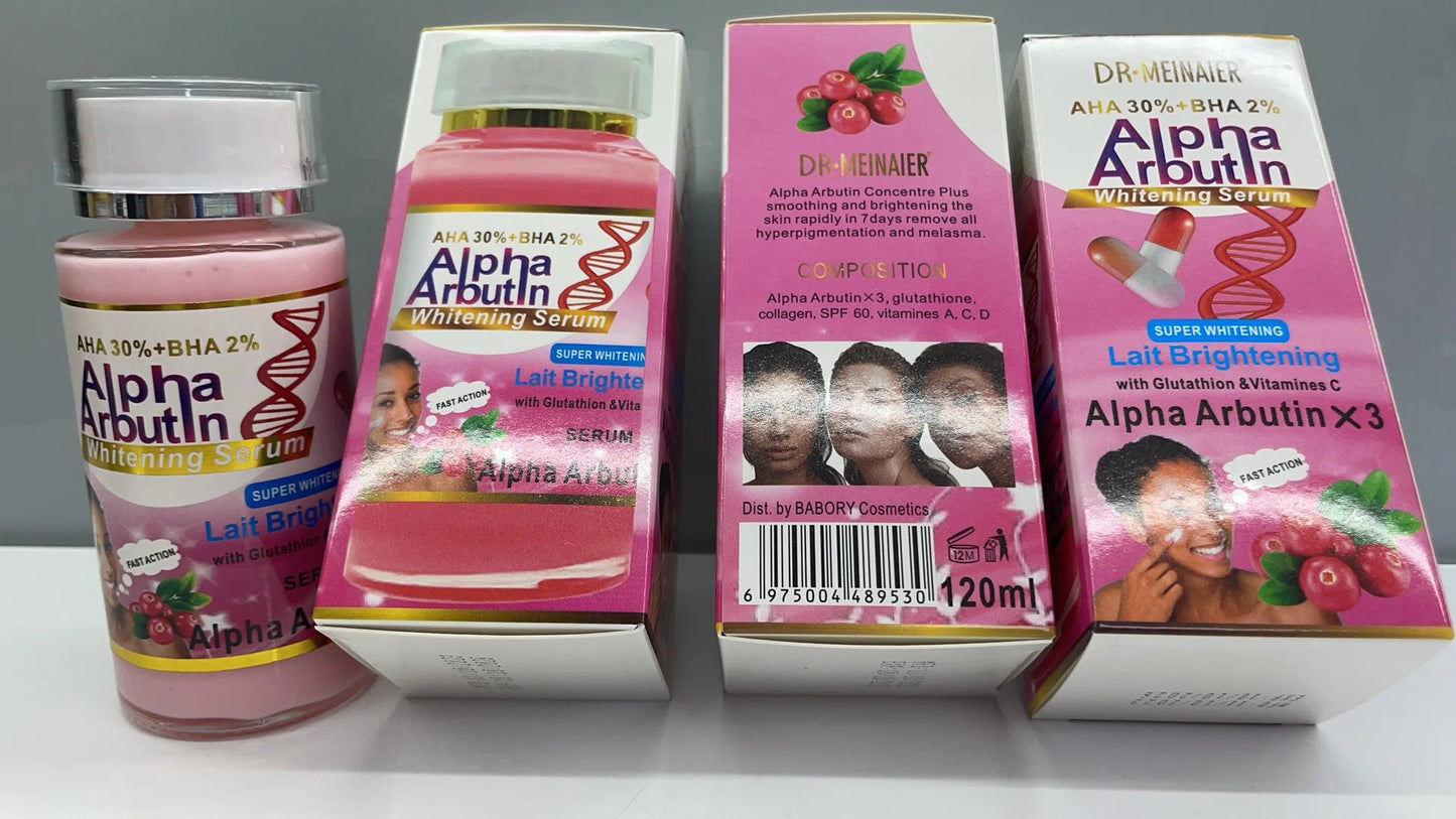 120ml Arbutin Nicotinamide Whitening Face Serum Elasticizing Serum Original Solution Moisturizing Firming Face Skin Care