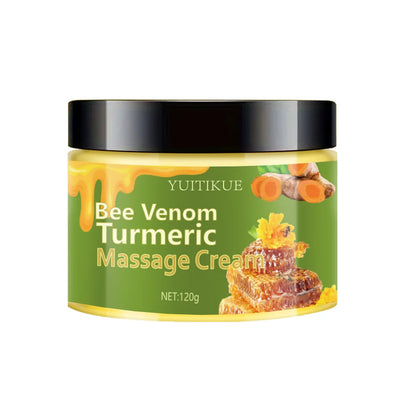 YUITIKUE Firming Cream 120g - Bee venom and turmeric, firms, nourishes, and revitalizes, fast-absorbing.