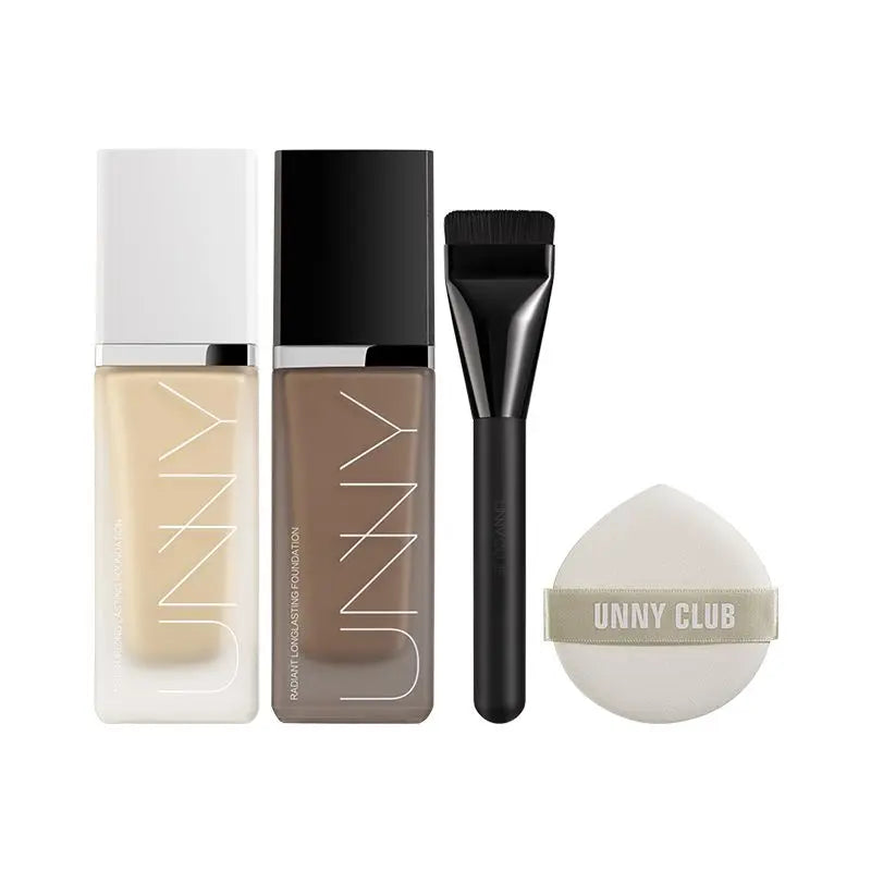 Unny Liquid Foundation Oil Control Makeup Dry Skin Blend Oil Concealer Constant Makeup Powder Cream Water And Oil Proof