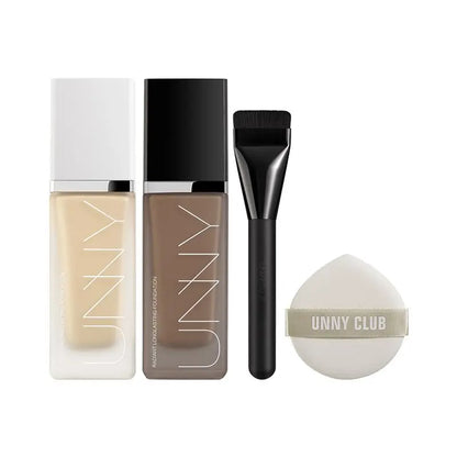 Unny Liquid Foundation Oil Control Makeup Dry Skin Blend Oil Concealer Constant Makeup Powder Cream Water And Oil Proof