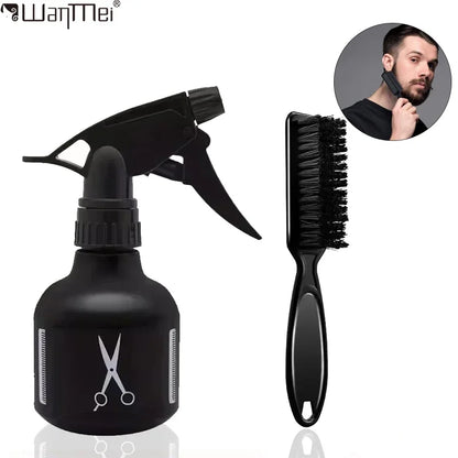 1/2pcs Professional Barber Spray Bottle Set, 2PCS Hair Styling Water Bottle for Hairdresser Salon Beard Shaping & Haircut Tools