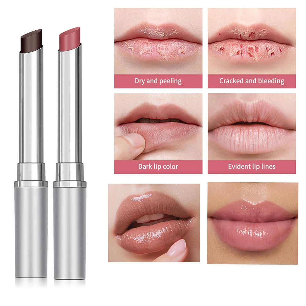 Black Honey Healthy Natural Colorless Lip Balm Lipstick Long Lasting Moisturizing Lips Plumper Nourish Makeup Lip Care Cosmetics