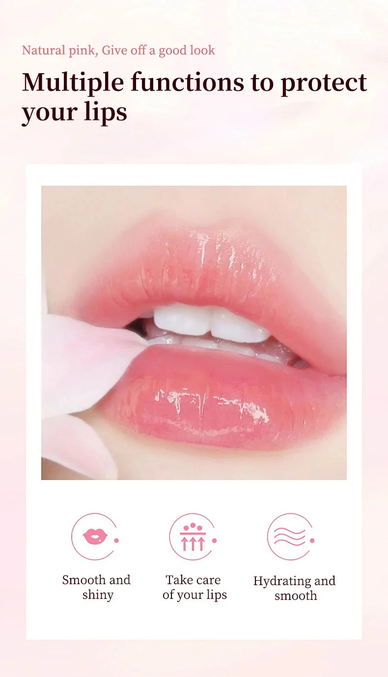 Remove Dark Lip Balm Moisturizing Lighten Melanin Bleaching Lip Gloss Lip Pink Lipstick Exfoliating Fade Lip Line Beauty Health