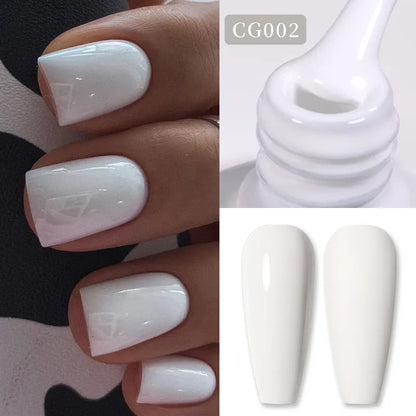 BORN PRETTY 10ml Nude Pink Gel Nail Polish Varnis Semi Permanent Nail Gel Varnish Soak Off UV Gel for Valentine's Day Gift Nails