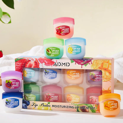 8/4/PCs Lip Balm Moisturizing Lipstick Base Moisturizer Makeup Natural Plant Anti-Cracking Lip Care Petroleum Jelly Lip Balm