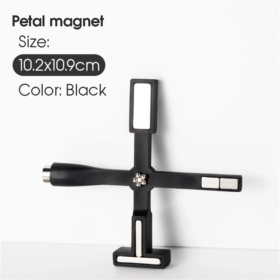 RSNAIL 4 in 1 Cat Eye Nail Magnet 3D Love Heart Nail Magnet Tool Green Multifunctional Nail Magnetic Stick for DIY Gel Polishing
