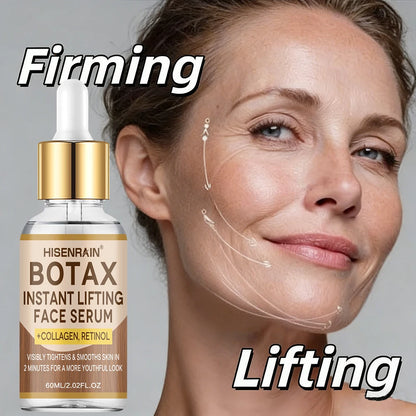 HISENRAIN Botax Facial Firming Serum - Anti-Aging Wrinkle Reduction & Skin Tightening Treatment for all people.