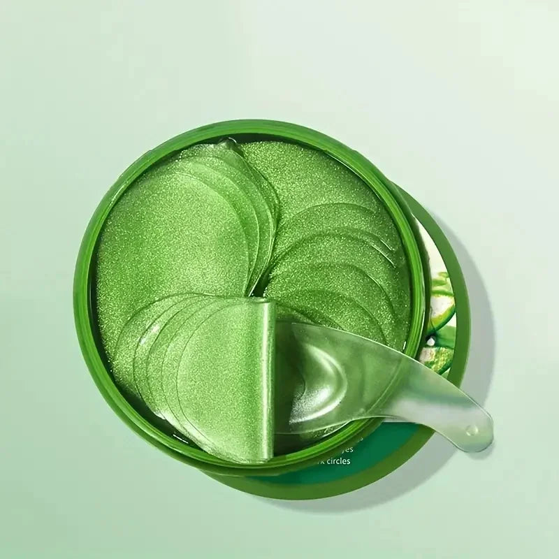SAODER Aloe Vera Collagen Eye Mask Anti Dark Circles Eyes Bags Moisturizing Firming Eye Patches Eyes Skin Care Products 60pcs
