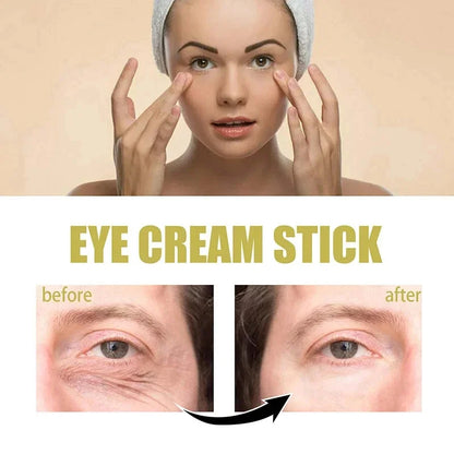 Snail Eye Cream Stick Collagen Fade Fine Lines Wrinkle Lightening Dark Circles Firming Eye Bags Puffiness Moisturizing Eye Cream