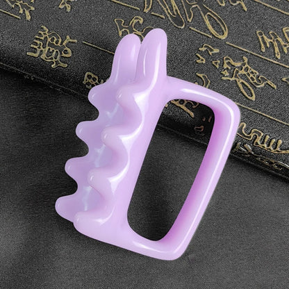 Handheld Face & Body Massager – Resin Guasha Tool for Neck, Shoulder, Back Relaxation, Stress Relief Body Massager