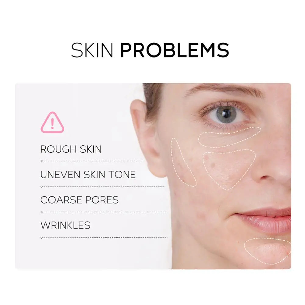 Sakura skin care sets with cleanser, serum, eye cream, facial cream, sunscreen beauty products for women, travel skin care kit