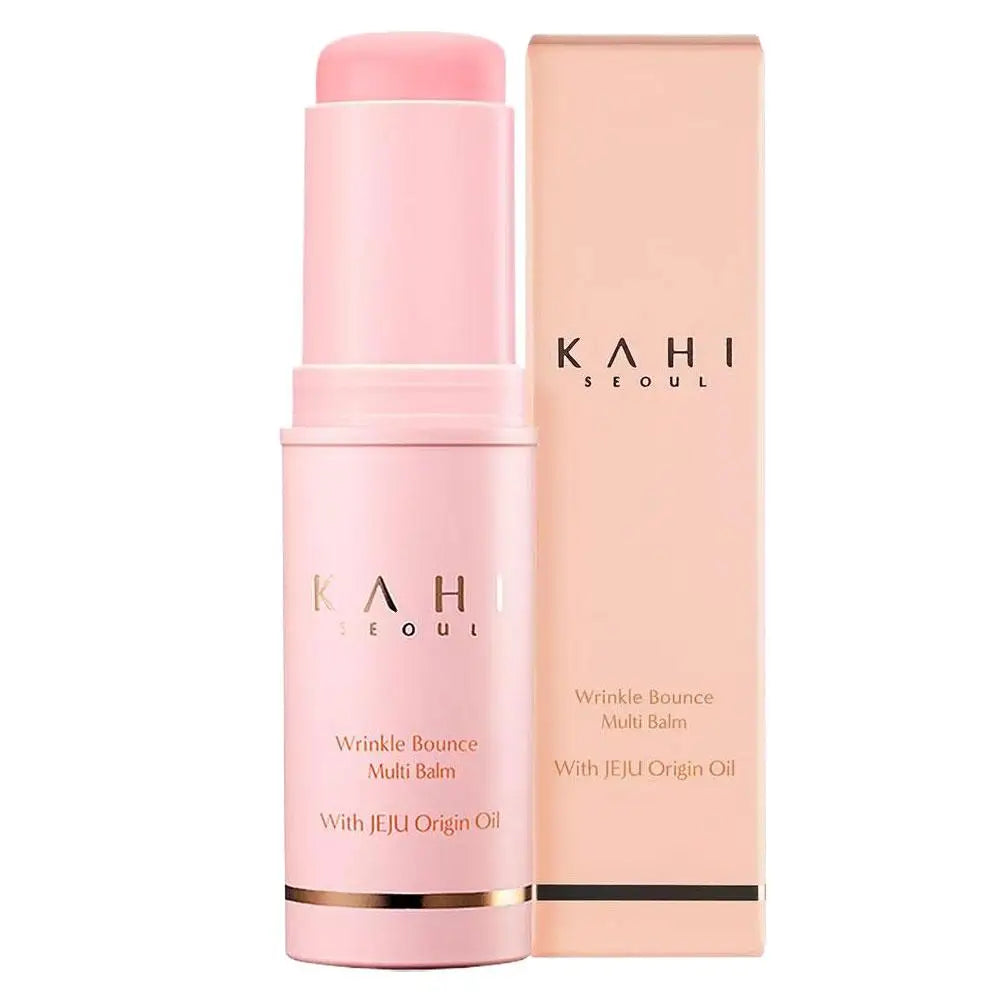 1/3/5PCS Korean Bounce Multi Balm Collagen Pink Stick Make Up Base Daily Deep Moisturizing Firming Lift Korean Skin Care