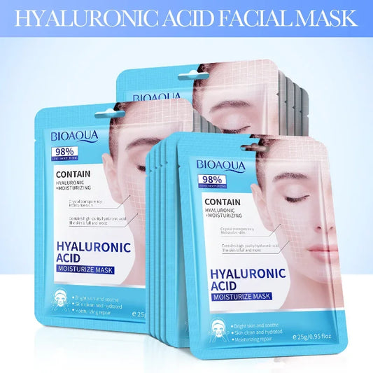 b 15pcs BIOAQUA Retinol Collagen Anti Wrinkle Facial Masks Moisturizing Anti-aging whitening Face Mask Facial Skin Care Products