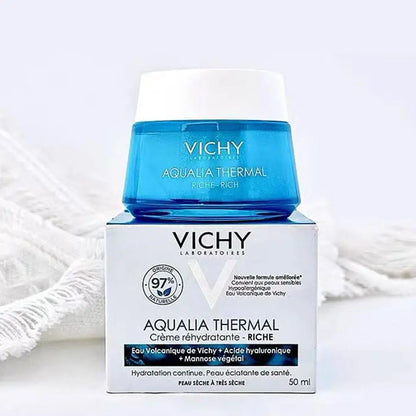 Vichy Face Cream 50ml Multi Functional Moisturizing Nourishing & Repairing Gentle For Sensitive Skin Daily Skincare Must Have