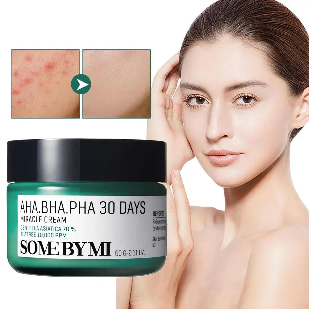 SOMEBYMI Skin Care Combination Retinol Rejuvenating Essence, Repair Cream, AHA.BHA.PHA Repair Cream, Nicotinamide Acne Removing