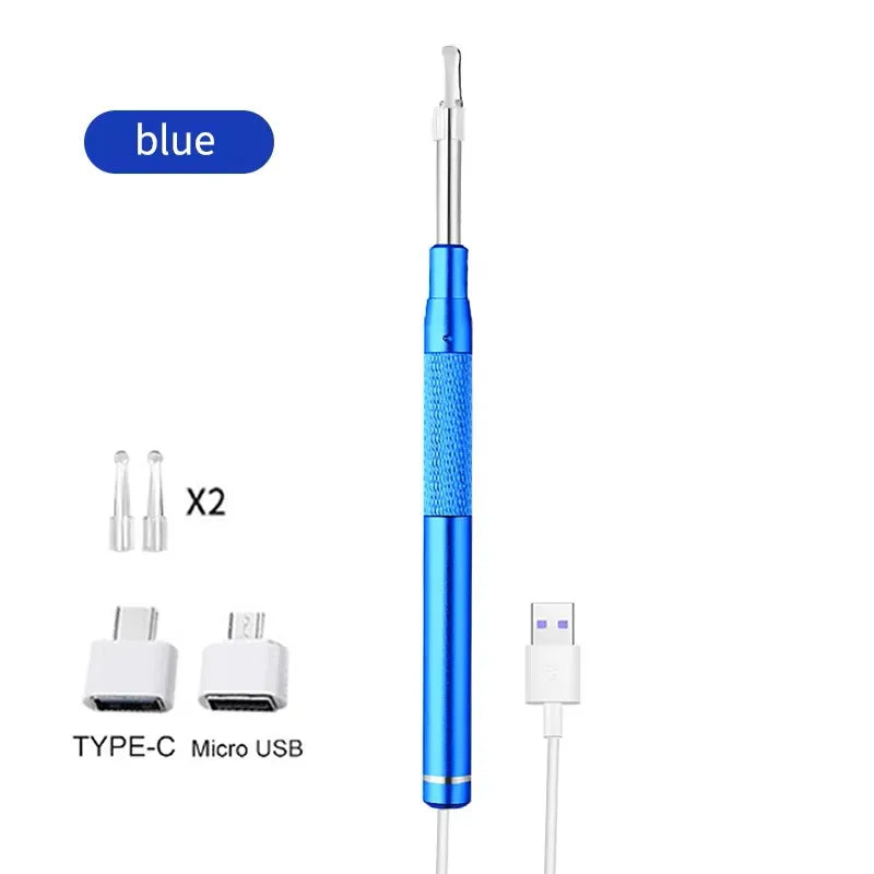 5.5MM HD Visual Ear Endoscope 3in1 USB Otoscope Ear Wax Removal IP67 Endoscope Mini Camera Otoscope Health Care For PC Android