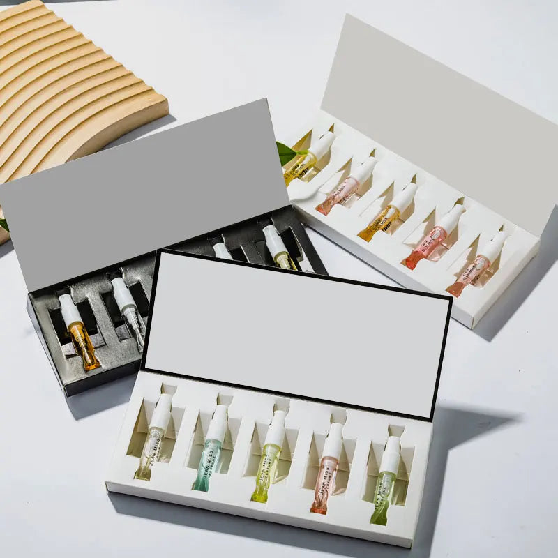 JEAN MISS 1 Set 5Pcs Women Fragrance Perfumed Long Lasting Flower Fruit Fragrance Lady Parfume Gift Box Set Perfumed