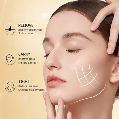LAIKOU Sakura 24K Gold Peeling Face Mask Anti Wrinkle Whitening Acne Blackhead Removal Facial Tear Off Mask Skin Care Products