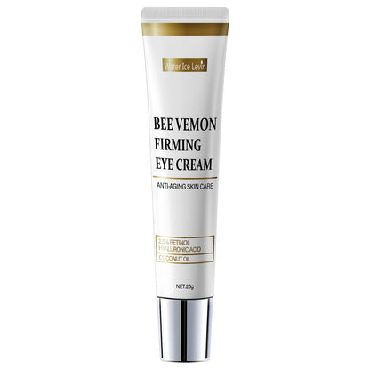 Bee Venom Firming Eye Cream with Retinol - Dark Circle Reduction, Hydrating Lift, Fast Absorption, Winter Renewal Care