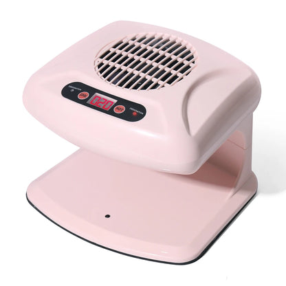 LULAA Air Nail Dryer Automatic Sensor 300W Timing Nail Fan Blow Hands and Feet Warm & Cool Wind Blower Dryer For Nail Polish