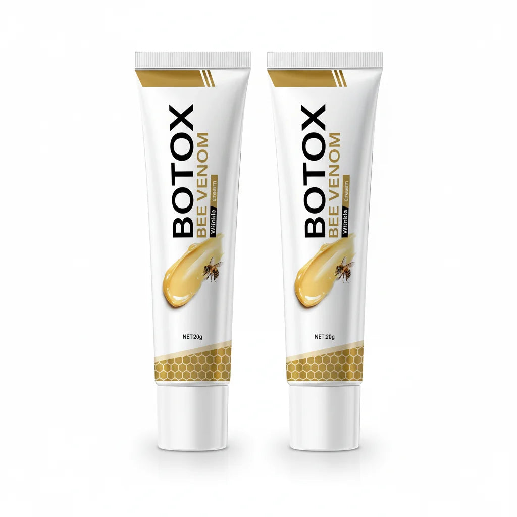 Bee Venom Hyaluronic Acid Acetyl Hexapeptide-8 Boosts Collagen Reduces Wrinkles Moisturizes Improves Elasticity Smoothes Fine Lines