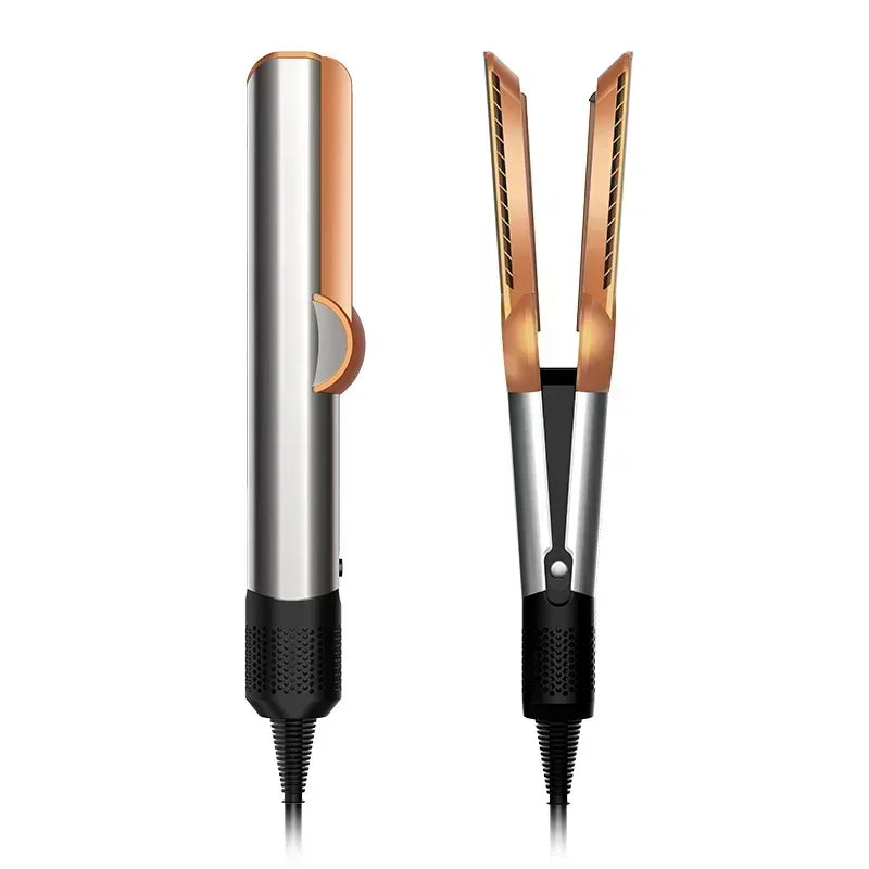 1300W 2IN1 Professional Hair Straightener & Hair Dryer Heat-Up Hair Flat Iron, Negative Ion Iron Long-Lasting Styling Tool Sets