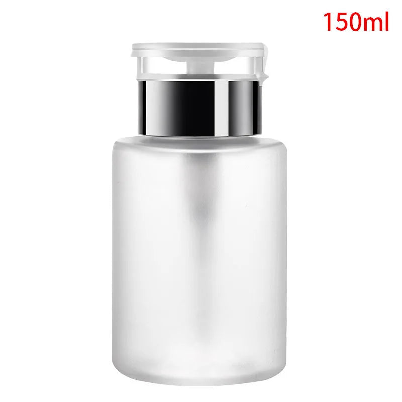 50/150/180/250ml Empty Pump Dispenser Liquid UV Gel Polish Nail Art Polish Clean Bottle Polish Cleanser Remover Bottle
