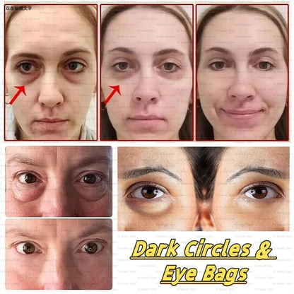 Instant Eye Bag Removal Cream Collagen Anti-Wrinkle Fade Fine Lines Firming Skin Anti Dark Circle Puffiness Brighten Eye Care