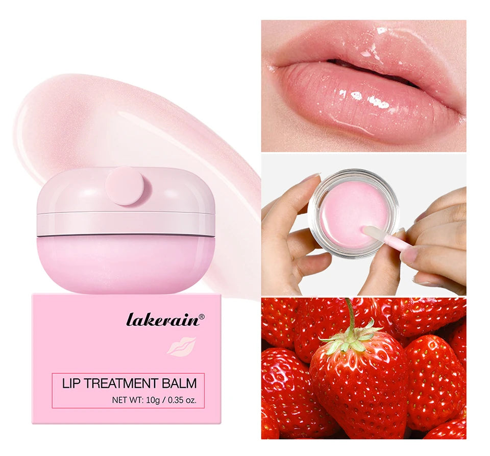 Deep Moisturizing Lip Balm Set Smoothes Lip Wrinkles Nourishing Lip Care Balms Long-lasting Moisturizing Plump Lips Perfect Gift