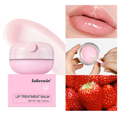 Deep Moisturizing Lip Balm Set Smoothes Lip Wrinkles Nourishing Lip Care Balms Long-lasting Moisturizing Plump Lips Perfect Gift