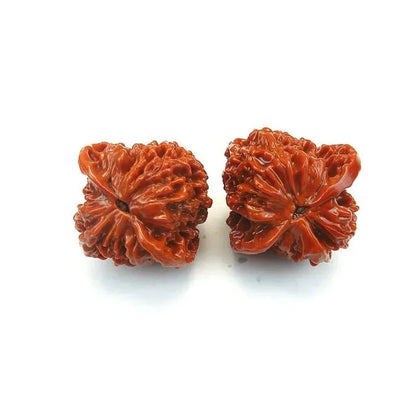 1 Pair Durian Thorn Wooden Massage Balls Set - Acupressure Therapy for Hands, Feet & Full Body Relaxation