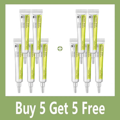 Retinol Shot Eye Cream Anti-aging Eye Serum for Dark Circles Wrinkles Hydrating Essence Firming Treatment Gentle Vitamin C Serum