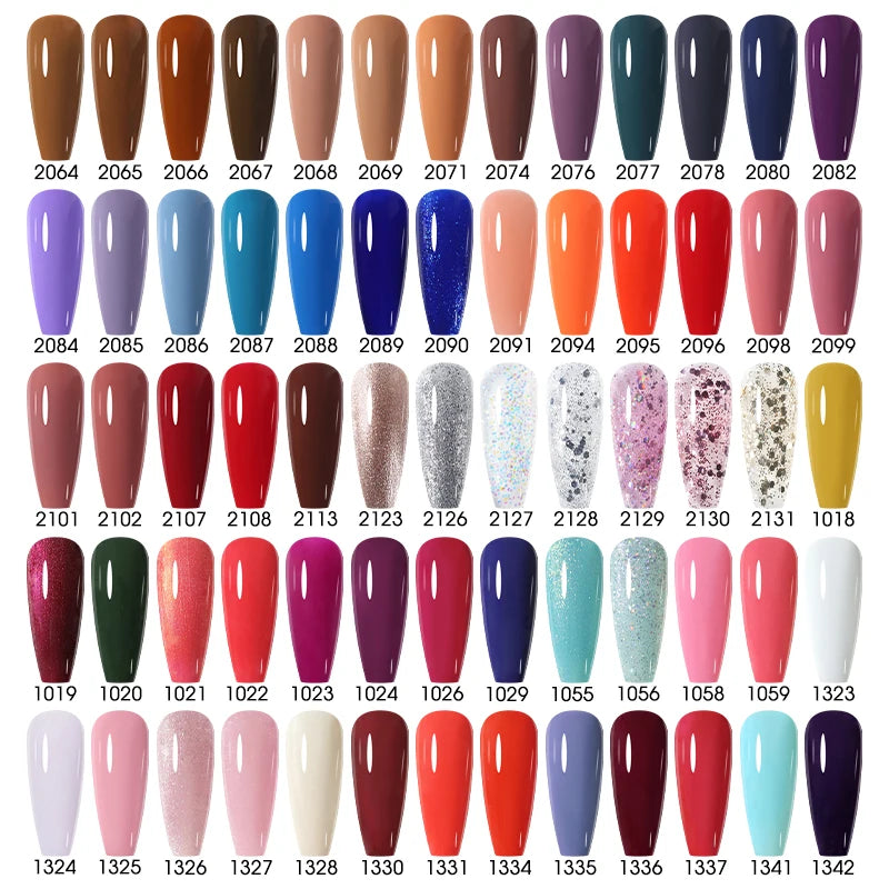 Clou Beaute 15ml Nail Gel Polish Warm Color Dark Red Brown Semi Permanent Nail Art Manicure Soak Off LED UV Varnishes Lacquer