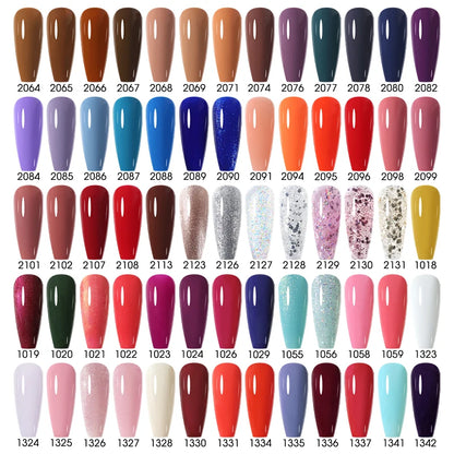 Clou Beaute 15ml Nail Gel Polish Warm Color Dark Red Brown Semi Permanent Nail Art Manicure Soak Off LED UV Varnishes Lacquer