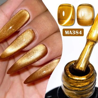 Cat Eye Gel Polish With Nail Magnet Tools For Creating Heart Shapes On Nails Semi Permanent Cat Magnetic Nail Art UV Gel Varnish