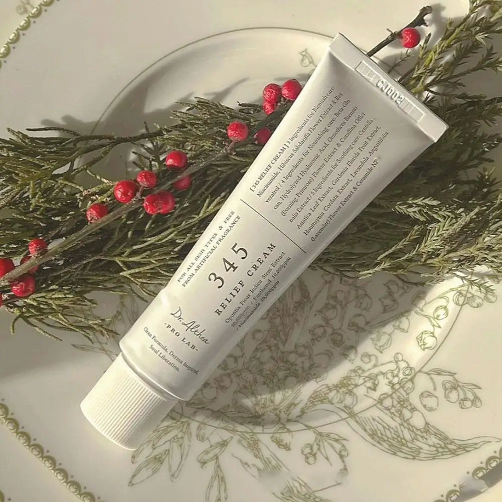 Relief Cream Nourishing Skin Improving Acne Marks Antioxidant Cream Address Blemishes Repairing Barrier Moisturizer Skin Care