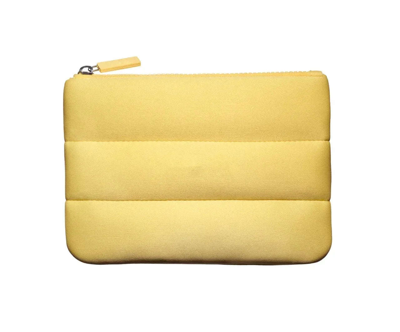Rhod Lemontini Yellow Makeup Bag for Women Portable Travel Small Cosmetic Bags Zipper Toiletry Bag Pouch Lipsitck Storage Bags