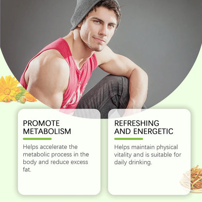 Organic Herbal Slimming Support Tea - Premium Daily Wellness Blend, Pure Natural Ingredients, Gentle Body Balancing Drink