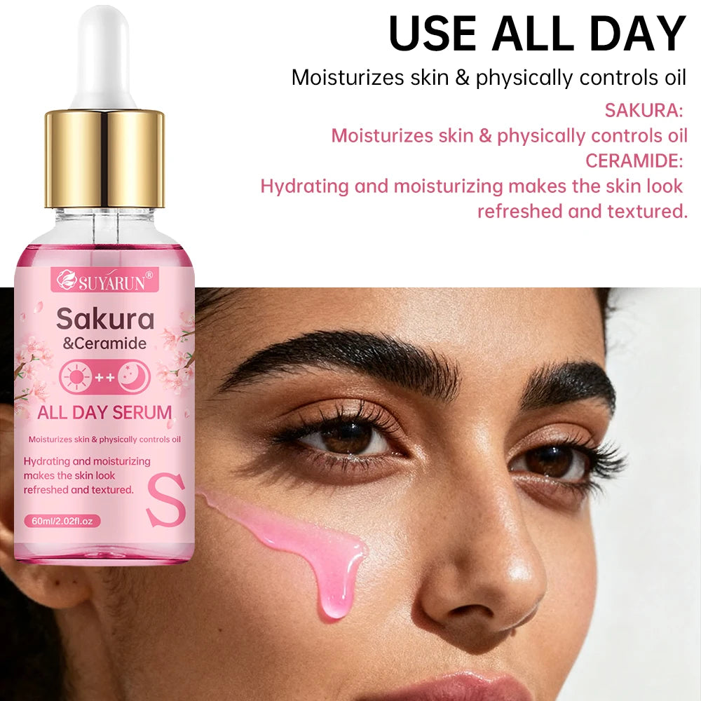 SUYARUN 24H Hydrating Serum ACHS 4-Piece Set – All-Day Moisturizing Facial Essence with Hyaluronic Acid & Vitamins | Anti-Aging